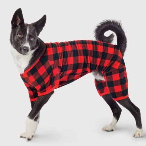 Wondershop Other - Wondershop Christmas buffalo check matching family dog pajamas